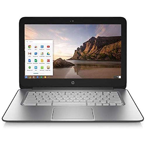 HP Chromebook G1 14″ Intel Celeron Dual Core, 1.4GHz, 4GB Ram, 16GB SSD Laptop – Black/Silver – J2L41UT#ABA (Renewed)