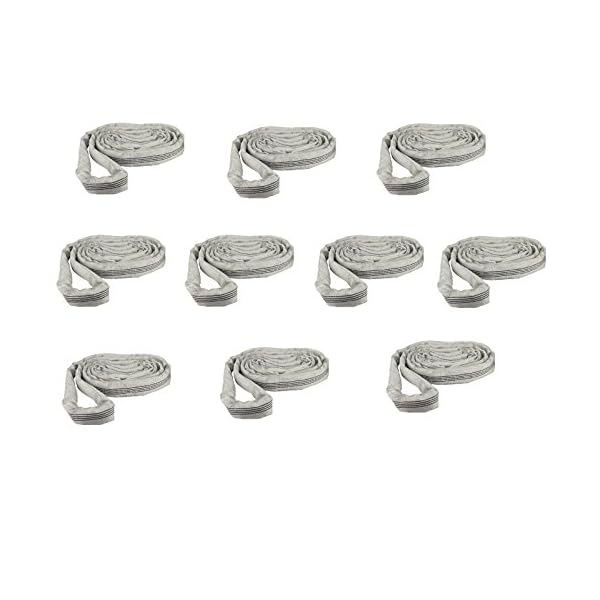10x Rundschlinge 4000 kg 4 to grau 4 m Umfang Hebeband Hebeschlinge Kran Hebegurt