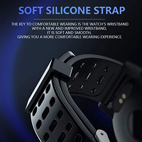 Insaneness IP67 Waterproof Heart Rate Activity Step Calories Smart Watch Bracet for Android for iOS (Green)