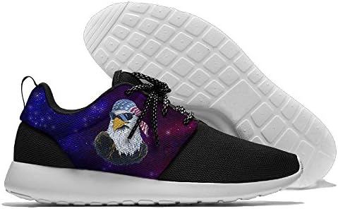 USA Mullet Eagle Men's Running Shoes Mesh Soft Lightweight Sport Shoes