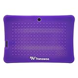 Transwon Shock Proof Silicone Case for FunnPab 7 Inch, NPOLE N718, NeuTab N7s Pro, Chromo Inc Tablet, Tagital T7X, Dragon Touch Y88X, iRULU eXpro X1 7, Alldaymall A88X, Yuntab Y88, Vuru A33 - Purple