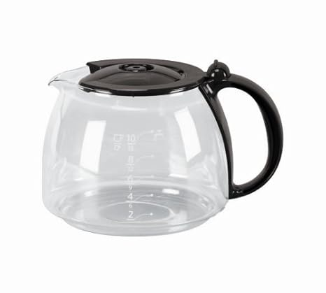 Rowenta ZK348 Glaskanne schwarz / weiss