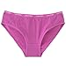 Calvin Klein Girls Bikini Underwear (6 Pack) (Small (6-7 Years), Purple/Navy)