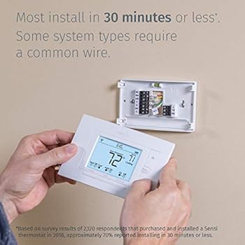Emerson Sensi Wi Fi Smart Thermostat For Smart Home Diy Works With Alexa Energy Star Certified St55 Amazon Ae