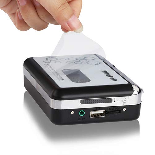 Feir Cassette Converter Portable Cassette to MP3 Converter Stereo USB