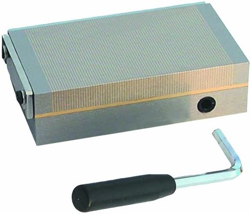 Eclipse Magnetics ERFP1530 Magnetic Rectangular Chuck, Fine Pole, 5.90" Width x 11.81" Length x 1.96" Height