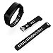 MOTONG Garmin vivosmart HR Replacement Band - MOTONG Silicone Strap Replacement Band for Garmin vivosmart HR (Silicone Black)