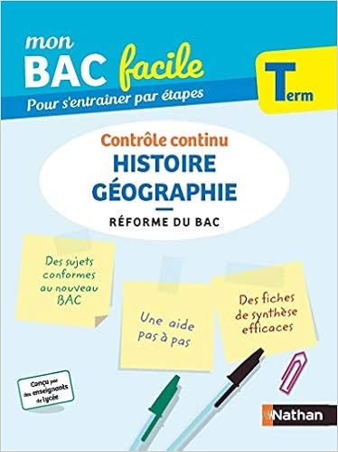Mon Bac Facile Lycee Histoire Geographie Terminale Nathan Parascolaire Amazon Fr Benbassat Laetitia Fouletier Frederic Gaillot Adele Jezequel Pascal Marzin Servane Ouazine Garance Rajot Alain Soumah Evelyne Vidil Cecile Livres
