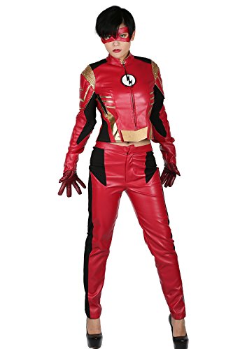 Womens Jesse Quick Mask with Costume Suit for Halloween Cosplay Season 3