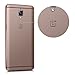 kwmobile Case Compatible with OnePlus 3 / 3T - Clear Case Soft Slim Flexible Protective TPU Phone Cover - Rose Gold