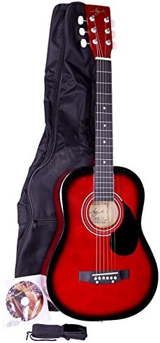 Jay Jr by Jay Turser 32-Inch Guitar Kit with Accessories - Red