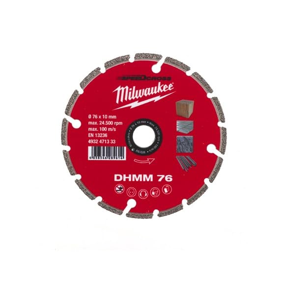 Disco of diamond multimedia material 76 mm