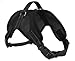 Copatchy No Pull Reflective Adjustable Dog Harness With Handle- Comfortable Soft All Weather Mesh, Easy On Puppy Harness For Small Medium and Large Dogs (Black) Medium