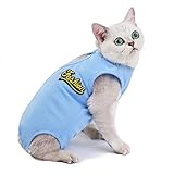 PENIVO Cat Recovery Suit Surgery Wear,Pet After