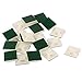 Uxcell Plastic Self Adhesive Cable Tie Mount Base, 13 x 13 x 5 mm, White, 20 Piece
