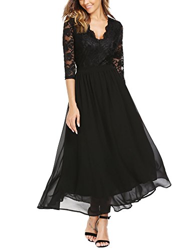 Al ofa women s elegant floral lace vintage wedding maxi…