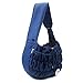Alfie Pet - Tyler Pet 1-Sided Mesh Sling Carrier - Color: Navy