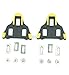 Fantasy Life Bike Cleats Compatible with Shimano SH11 SPD-SL Shoes Indoor Cycling or Road Bike Bicycle-Yellow