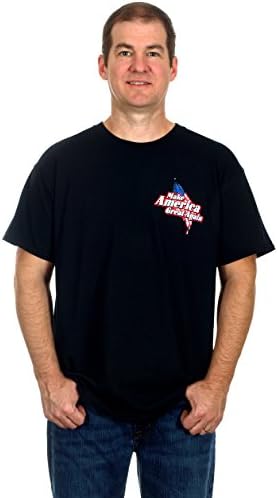 TRUMP Biker Make America Great Again TBFO Men's Humorous T-Shirt (Medium)