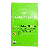 Wedderspoon Organic Manuka Honey Drops, Eucalyptus, 4.0 Ounce