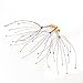 AMEISEYE Scalp Massager Tool 1-Pack (with Lens Cleaning Wipe for Gift) Handheld Head Massage Tingler, Scratcher & Stress Reliever Tool Set for Hair Stimulation & Deep Relaxation (Colors Random)