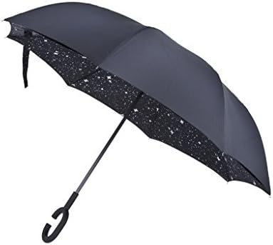 Inverted Umbrella Stick Umbrella Double Canopy Windproof