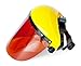 Face Shield Safety Protector, Protection Mask, Clear Visor Mask With Polycarbonate Window Adjustable Strap Great Protection Against Any Threat Professional Quality