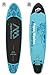 Aqua Marina BT-88882P Vapor Inflatable Stand-up Paddle Board with Sports AC-80322 iSUP Paddle