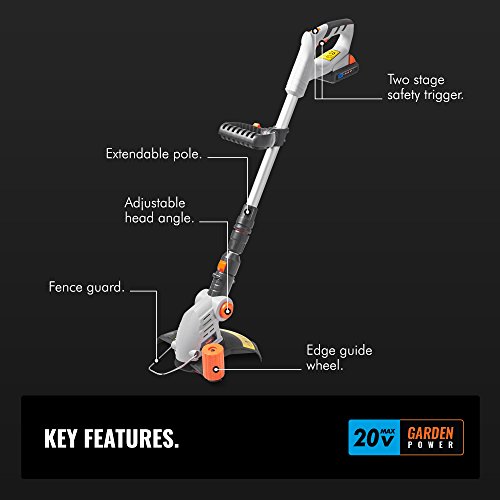 vonhaus cordless grass trimmer