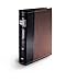 Bellagio-Italia DVD Storage Binder, Classic Set - Stores DVD Cover Art - Acid-Free Sheets - 1-Pack, Stores up to 48 DVDs, CDs, or Blu-Rays, Brown