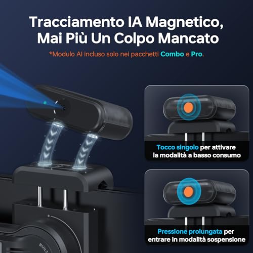 ZHIYUN Smooth-5S AI Pro [Official] Smartphone Stabilizer, Handy 3-Axis Gimbal with Tripod, AI Tracker, Fill Lights, Mobile Phone Stabilizer, for Vlog, YouTube, TikTok