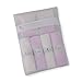 PUPIKI Baby Washcloths 6 Ultra-Soft Baby Washcloth Face Towels Extra Absorbent 10X10 Newborn Premium Towel Pack Unisex Great White & Pink