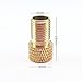 Yueton 10pcs Copper Presta to Schrader Converter Car Valve Adapter Bicycle Bike Tube Pump Air Compressor Tools