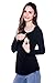 Bearsland Women's Maternity Nursing Tops Modal Comfy Long Sleeve Breastfeeding Shirts