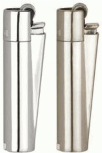 Mechero Clipper Micro. en acero mate, caja metalica .: Amazon.es: Hogar