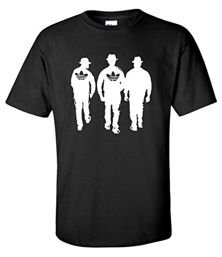 Run DMC Dance Rap Hip Hop 80s Rock Music Black Tee Kuwait