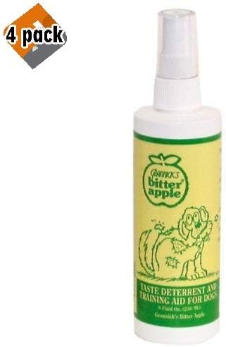 Grannicks Bitter Apple Taste Deterrent for Dogs - 4 Pack