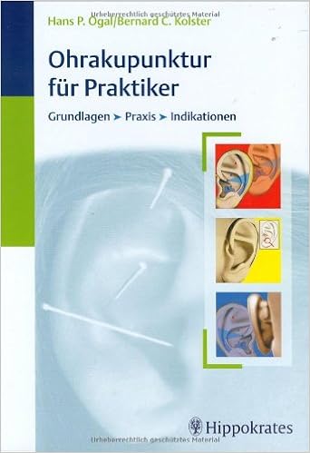 Ohrakupunktur Fur Praktiker Grundlagen Praxis Indikationen Amazon De Ogal Hans P Kolster Bernard C Gleditsch Jochen M Bucher