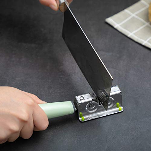 Fan-Ling Stainless Steel Sharpener Fast Sharpening Stone Kitchen Sharpener Tool,Whetstone,Knife Sharpening Grit Stone,Kitchen Whetstone Sharpener