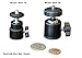 RetiCAM® Mini Ball Head BHA10 - Metal Ballhead 360° Pan 90° Tilt Tripod Mount - BHA10, Aluminum