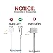 60W Macbook Pro Charger,YHWSHINE 60W L-Tip Magsafe Power Adapter Charger Replacement for Apple MacBook 13 inch And Macbook Pro 13-inch 15-inch