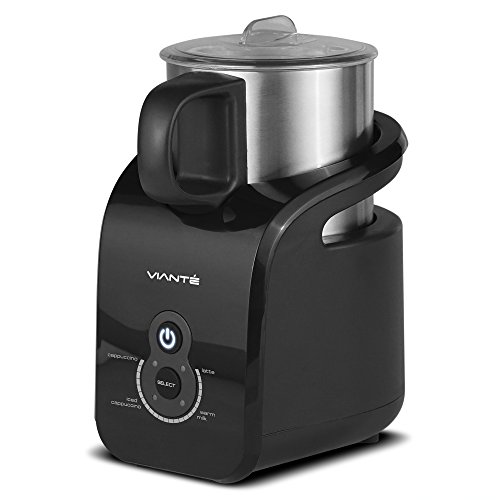 Electric Milk Frother, Warmer & Steamer. Automatic Hot & Cold Functions