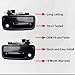 FAERSI Outside Exterior Door Handle Front Left Driver & Right Passenger Side with Key Hole Replacements for 1995 1996 1997 1998 1999 2000 2001 2002 2003 2004 Tacoma Replace# 6922035020, 6921035020