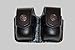 BL038 Double Speedloader carrier/case/pouch for S&W 357 Magnum Genuine Leather Handmade!