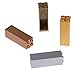 Premium Gold, Silver, Copper, and Bronze Colored Stackable Base Plates - 12 Pack 6