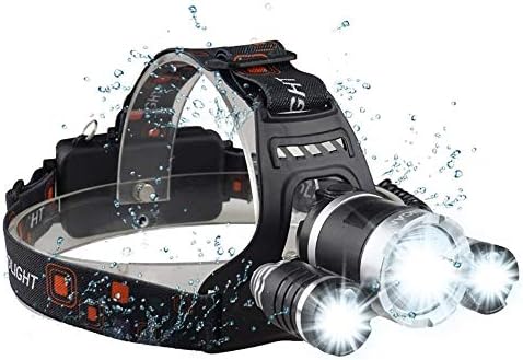 Brightest LED Headlamp Flashlight 6000 