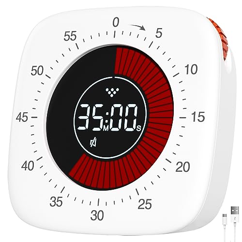 Visual Timer for Kids Classroom Timers 60 Minute Rechargeable