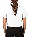 KNG Women’s White Button Down Short Sleeve Oxford Shirt - M