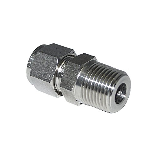 Buy RFS Stainless Steel SS316 Male Connector Compression Fitting, 3/4