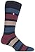 SockShop Men's 1 Pair Striped Colour Burst Socks